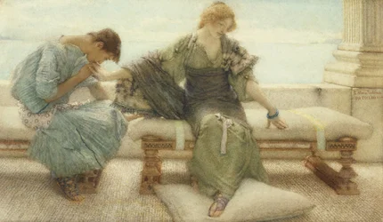 Ask me no more....for at a touch I yield, 1886